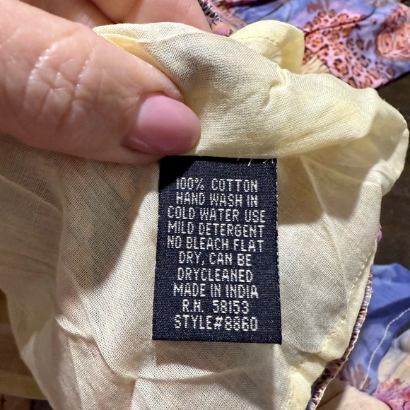 NWT Chaudry KC Anthropologie Leopard Paisley Watercolor Print Dress Sz Medium - Picture 16 of 16